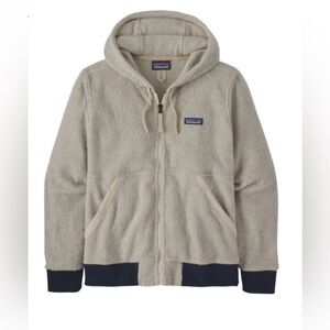 🏔Patagonia Shearling Fleece Hoodie Beige Size Small